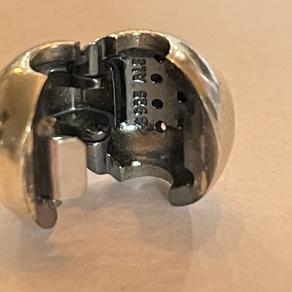 Authentic Pandora Heart of Winter Clip charm with sterling and cz retired HTF - Picture 5 of 6